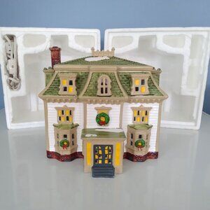 Dept. 56 Original Snow Village Maple Ridge Inn-#51217 Collectible w/ Light Cord